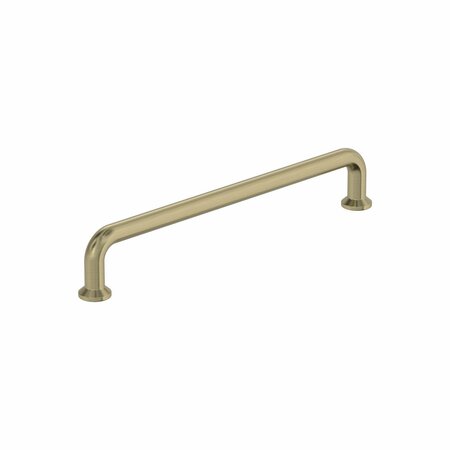 AMEROCK Factor 6-5/16 inch 160mm Center-to-Center Golden Champagne Cabinet Pull BP37381BBZ